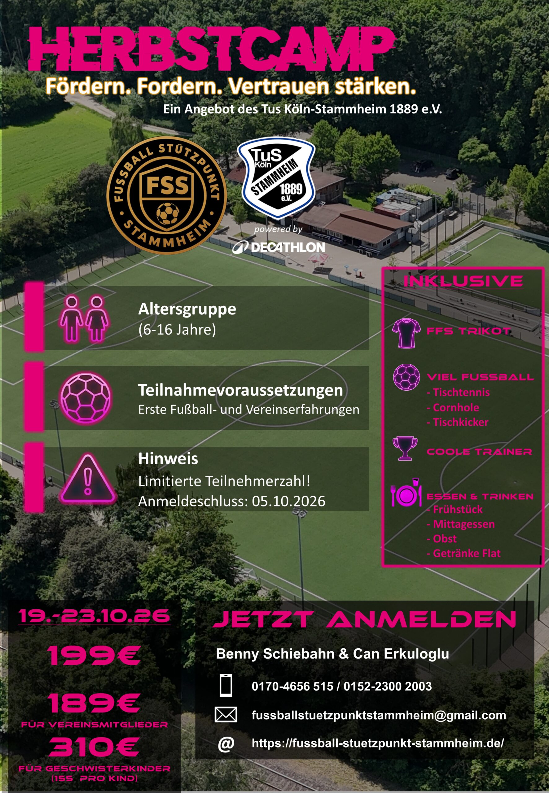 Flyer FSS Herbstcamp
